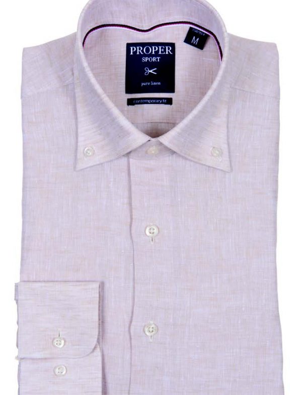 CAMISA CASUAL COLL ML PROPER