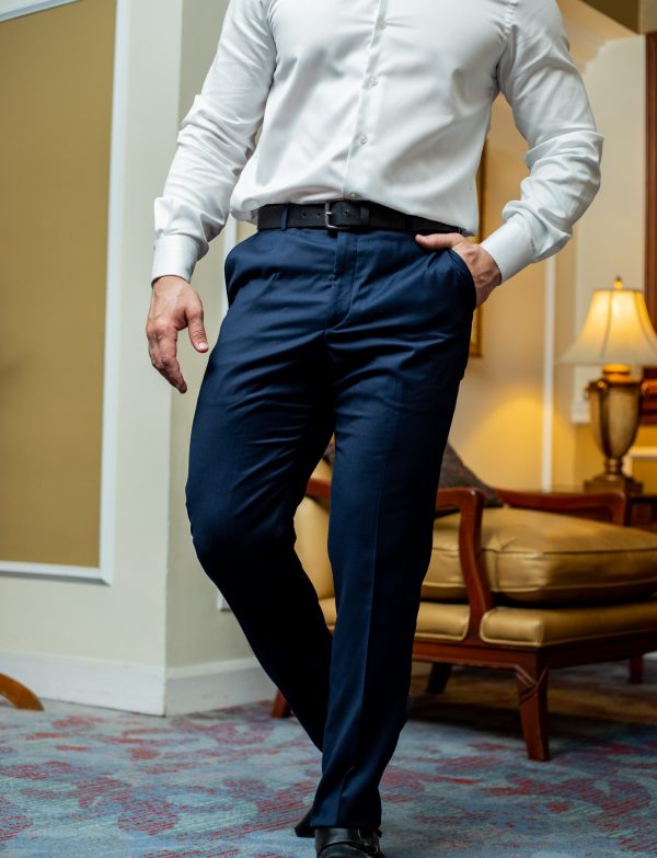 PANTALONFORMALSIN PALETONES CON DISEÑO BASICO | 24831