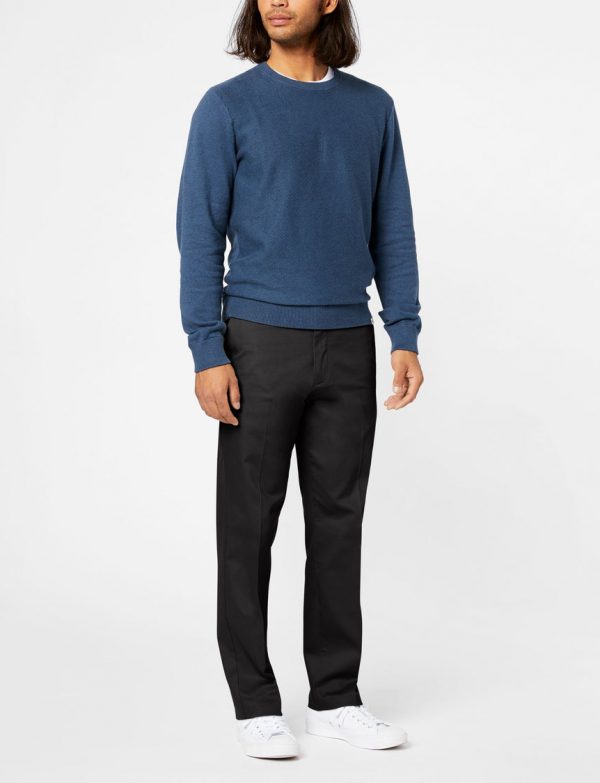 PANTALON CASUAL SIN PALETONES CON DISEÑO BASICO | 25066